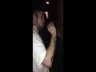 Filthy girl gives blowjob to black stud and fucks him
