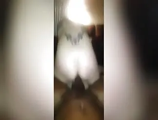 Tattooed naughty rides black dick like a cowgirl