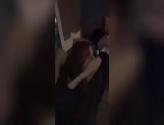 Pale girlfriend spreads legs for a black cock