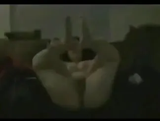 Screaming white broad gets butt gaped by black penis